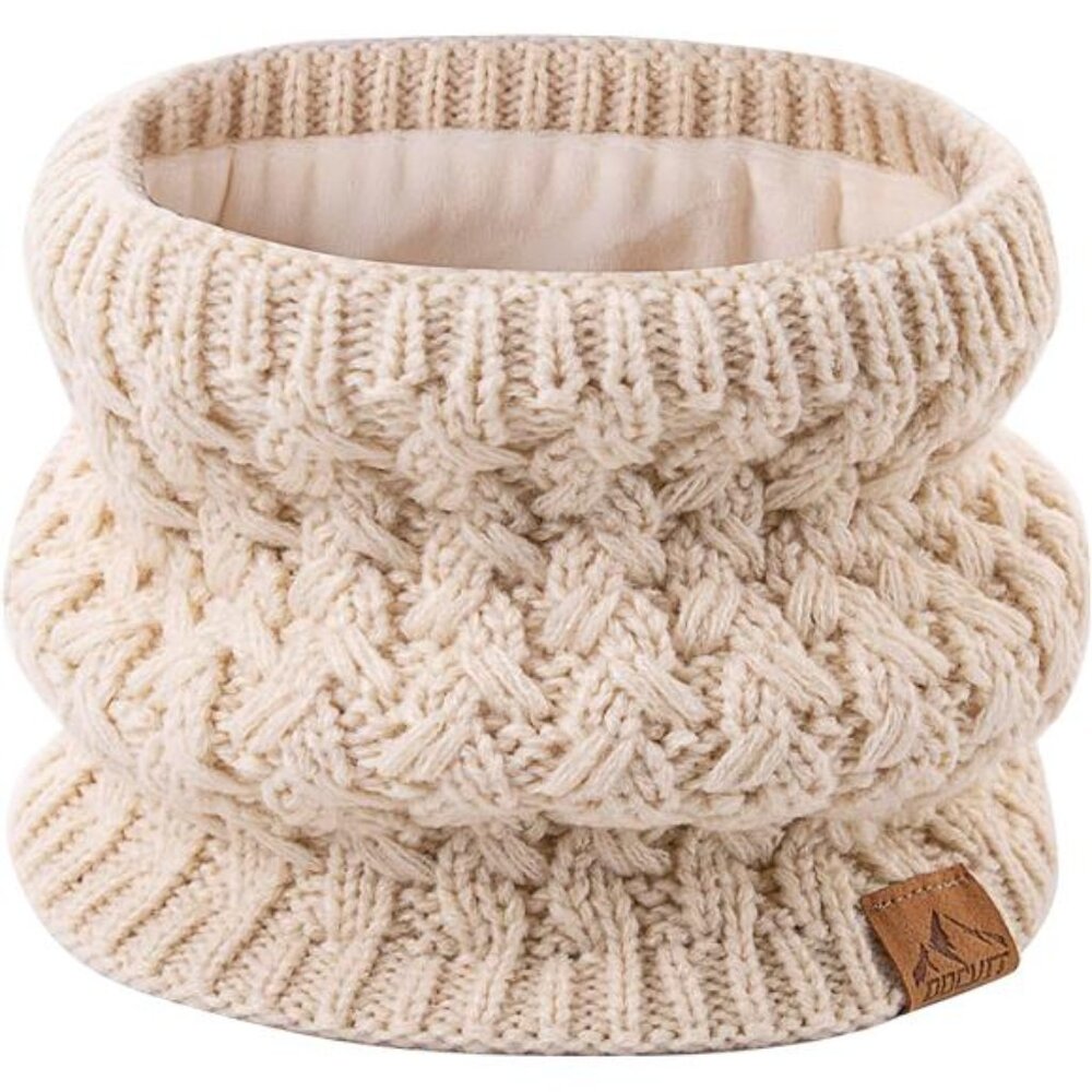 Kids Pompom Winter Beanie Hat Scarf Gloves Set - Picture 4 of 7